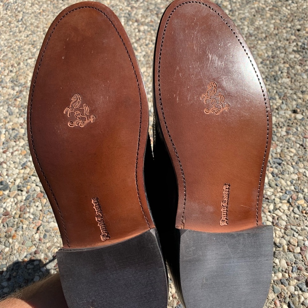 **SOLD** Bostonian Crown Windsor Long Wings - Picture 5 of 8